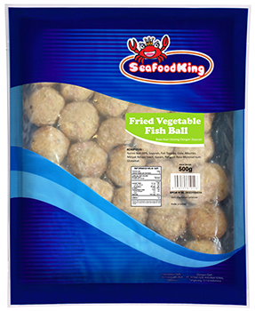 Fried Vegetable Fish Ball